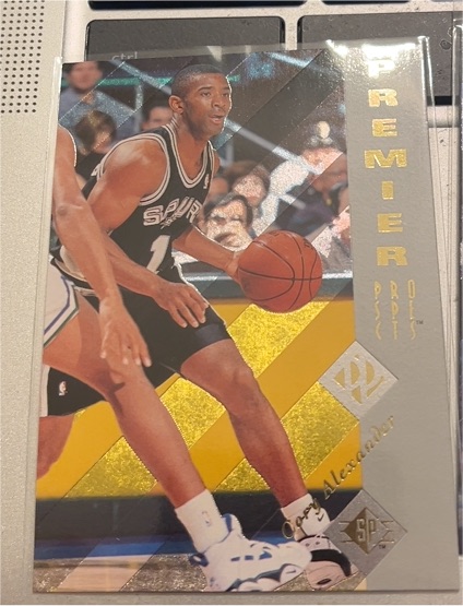 1995-96 Upper Deck SP Premier Prospects #164 Cory Alexander — front