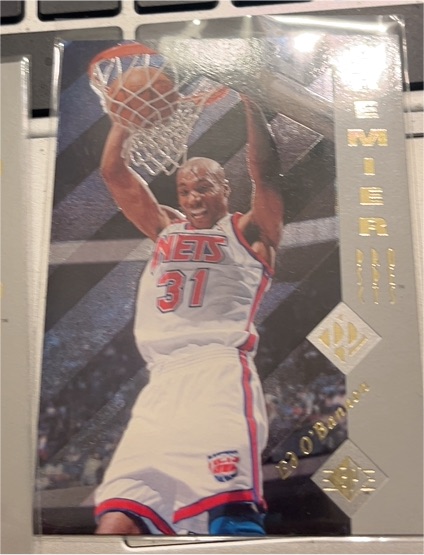 1995-96 Upper Deck SP Premier Prospects #160 Ed O'Bannon — front