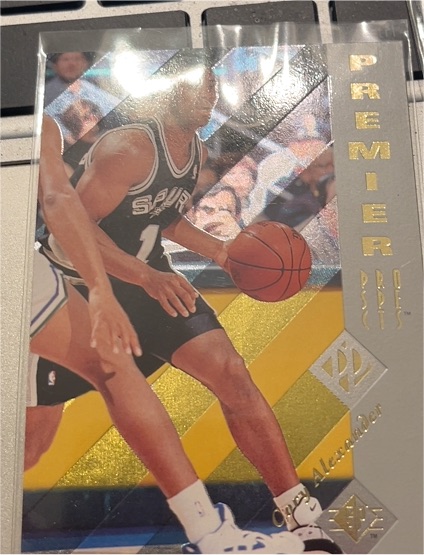 1995-96 Upper Deck SP #164 Cory Alexander — front