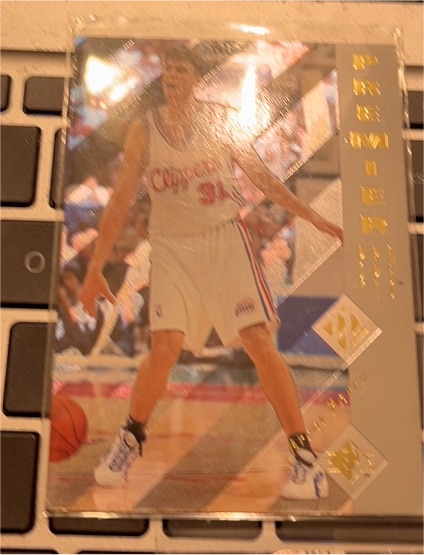 1995-96 Upper Deck SP Premier Prospects #155 Brent Barry — front