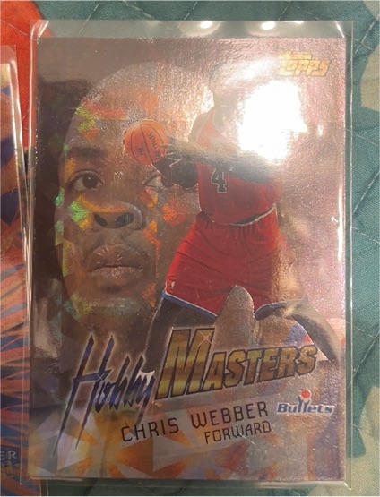 1996-97 Topps #HM20 Chris Webber Hobby Masters — front