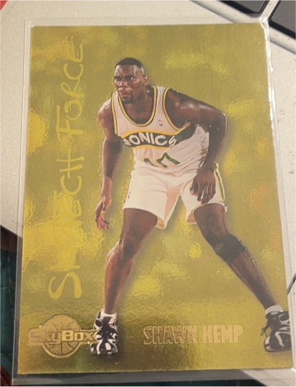 1994-95 SkyBox Premium #SF10 Shawn Kemp SkyTech Force — front