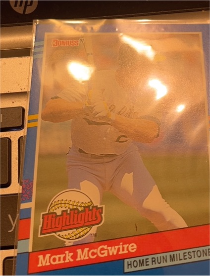 1991 Donruss Bonus Cards #BC-9 Mark McGwire — front