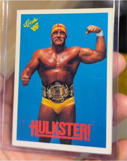 1990 Classic WWF #125 Hulk Hogan — front