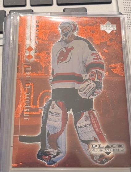 1998-99 Upper Deck Black Diamond #50 Martin Brodeur — front