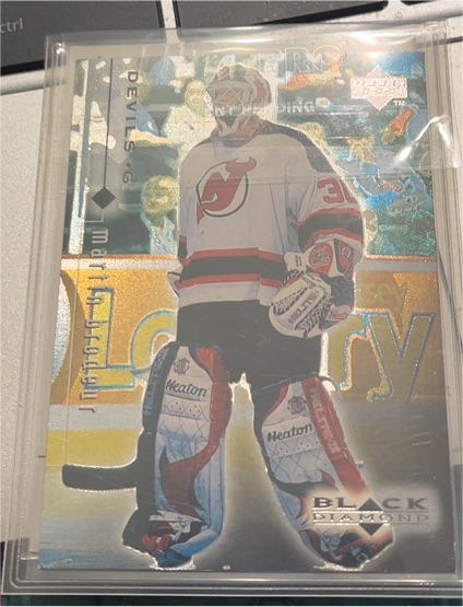 1998-99 Upper Deck Black Diamond #50 Martin Brodeur — front