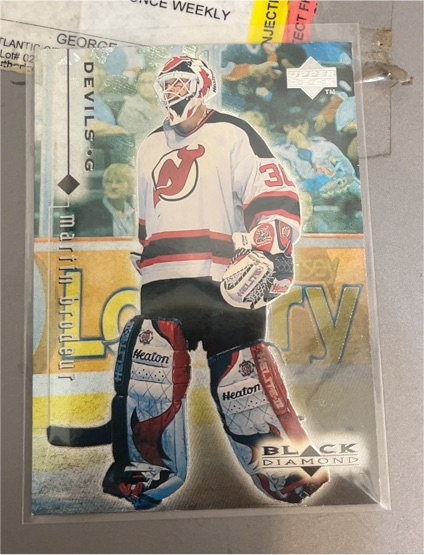 1998-99 Upper Deck Black Diamond #50 Martin Brodeur — front