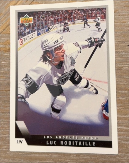 1993-94 Upper Deck #414 Luc Robitaille — front