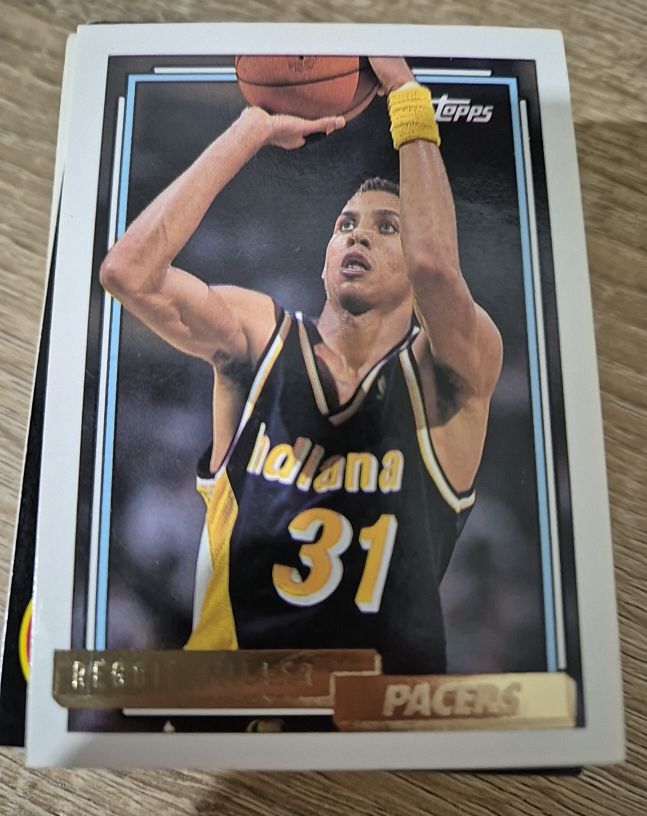 1992-93 Topps #193 Reggie Miller — front