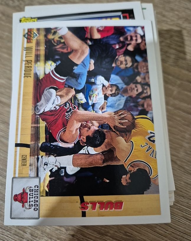 1991-92 Upper Deck #120 Will Perdue Chicago Bulls — front