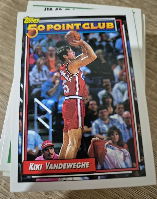 1992-93 Topps #203 Kiki Vandeweghe — front