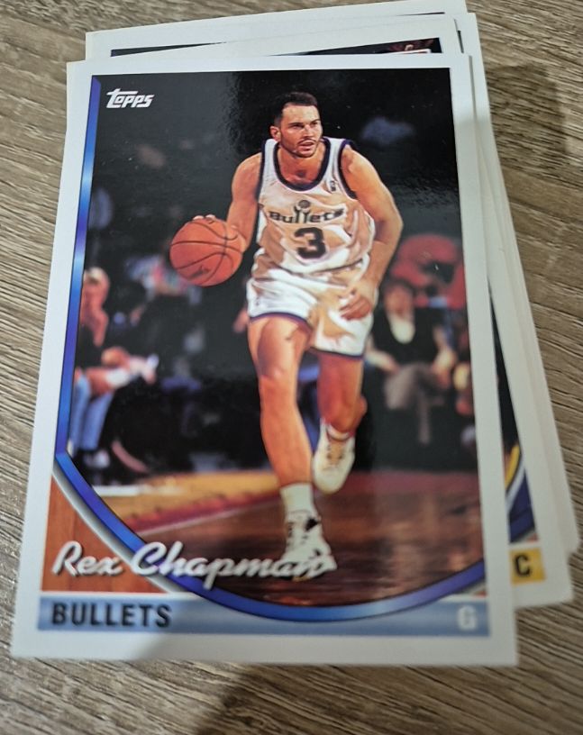 1993-94 Topps #unknown Rex Chapman — front