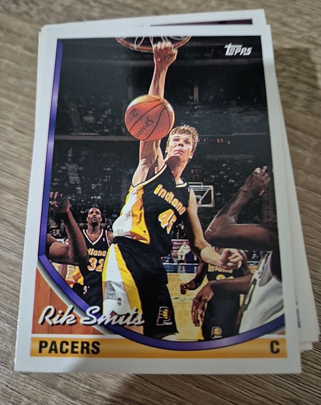 1993-94 Topps #226 Rik Smits — front