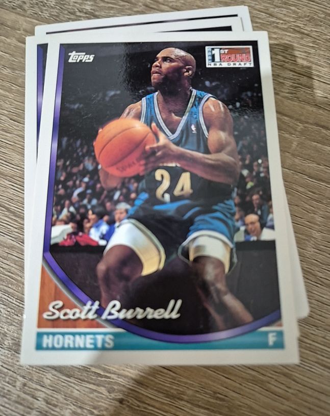 1993-94 Topps #299 Scott Burrell — front