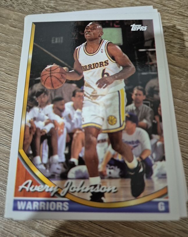 1993-94 Topps #251 Avery Johnson — front