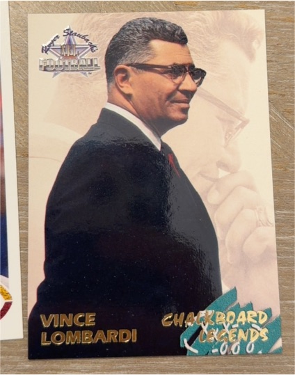 1994 Ted Williams Roger Staubach's NFL #67 Vince Lombardi — front