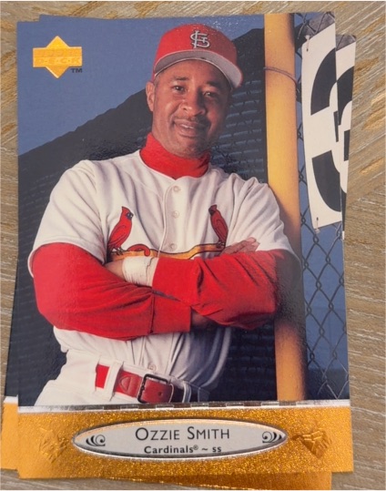 1996 Upper Deck #440 Ozzie Smith — front