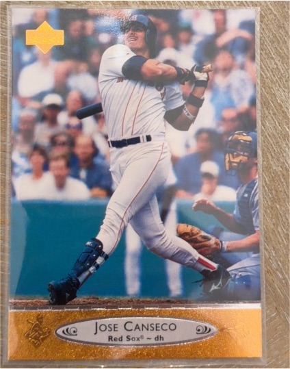 1996 Upper Deck #285 Jose Canseco — front