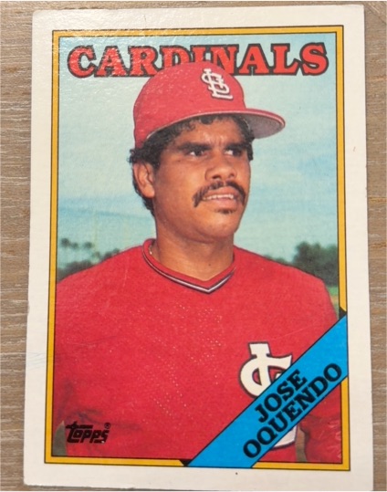 1988 Topps #83 Jose Oquendo — front