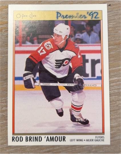 1991-92 O-Pee-Chee Premier #94 Rod Brind'Amour — front