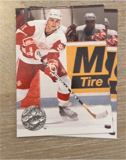 1991-92 Pro Set Platinum #PC7 Sergei Fedorov — front