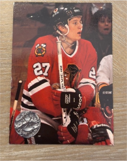 1991-92 Pro Set Platinum #24 Jeremy Roenick — front