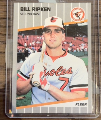 1989 Fleer #616 Bill Ripken — front
