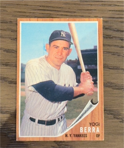 1962 Topps #360 Yogi Berra — front
