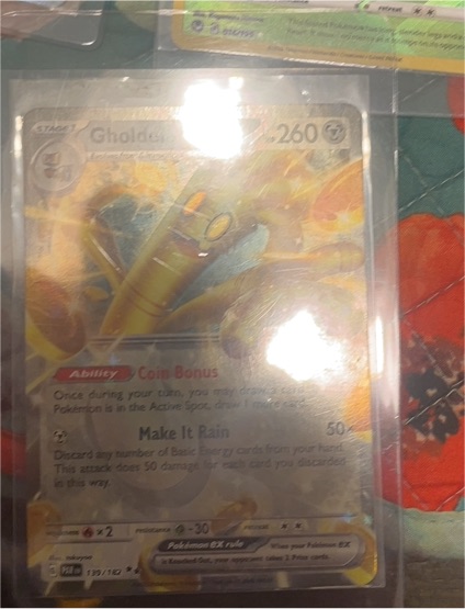 2023 Pokémon Scarlet & Violet Paradox Rift #139 Gholdengo ex — front
