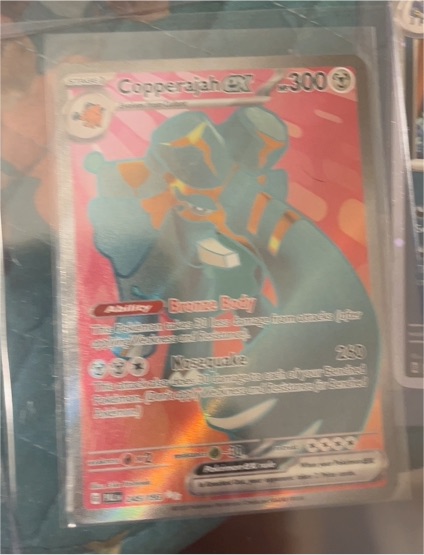 2023 Pokémon Scarlet & Violet #95 Copperajah EX — front