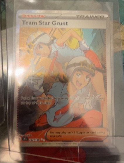 2023 Pokémon SV01: Scarlet & Violet Base Set #242 Team Star Grunt — front