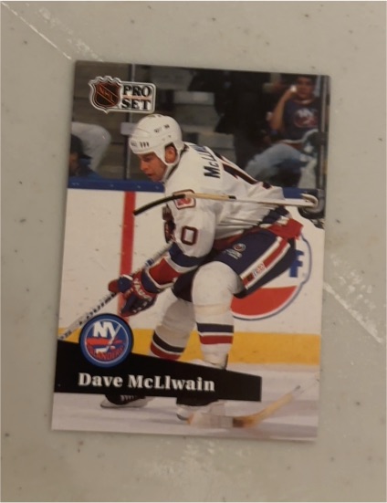 1991 Pro Set #434 Dave McLlwain — front