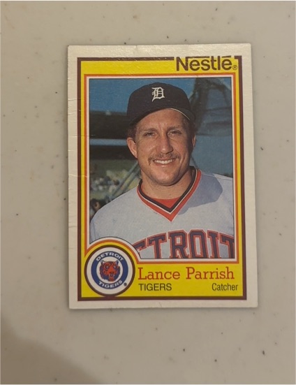 1984 Topps Nestle Dream Team #8 Lance Parrish — front