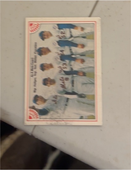 1983 American Sports Association #2 New York Yankees Team — front