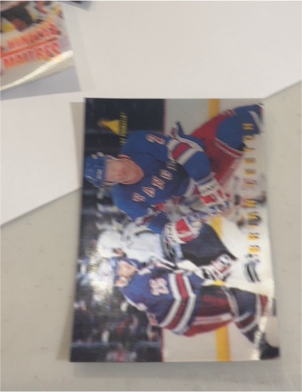 1996-97 Pinnacle McDonald's 3D #20 Brian Leetch — front