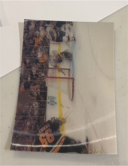 1996-97 Pinnacle McDonald's 3D Ice Breakers #MCD21 Mario Lemieux — front
