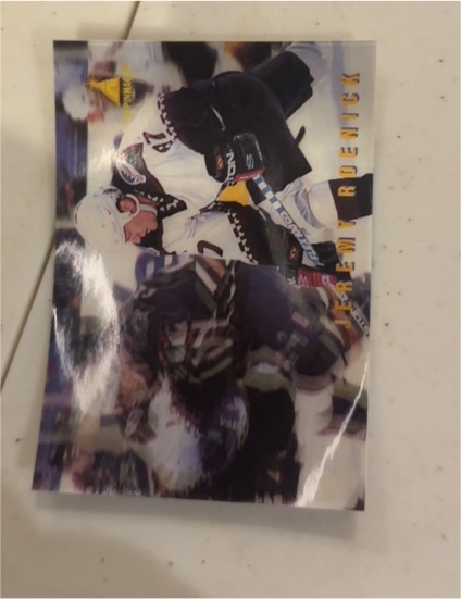 1996-97 Pinnacle McDonald's 3D Ice Breakers #McD12 Jeremy Roenick — front