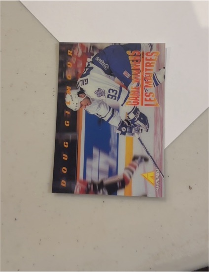 1995-96 Pinnacle McDonald's Game Winners Doug Gilmour — front