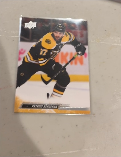 2022-23 Upper Deck #263 Patrice Bergeron — front