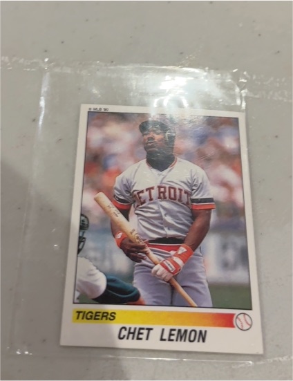 1984 Topps #36 Chet Lemon — front