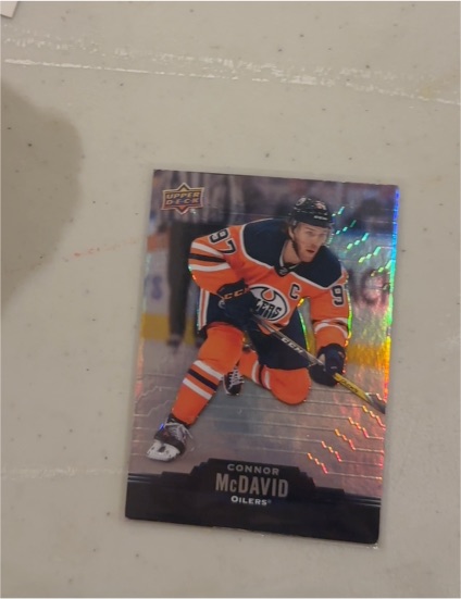 2020-21 Upper Deck Tim Hortons #97 Connor McDavid — front