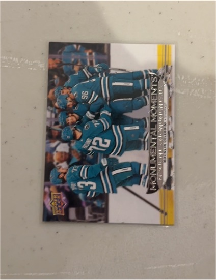 2025-26 Upper Deck Tim Hortons Monumental Moments #MM7 Macklin Celebrini — front