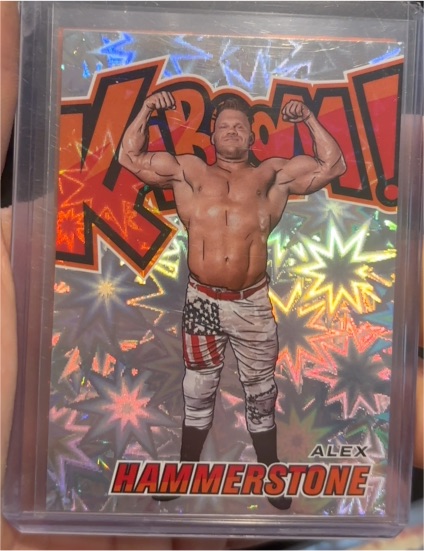 2025 Panini Combat Anthology #5 Alex Hammerstone Kaboom! SSP — front