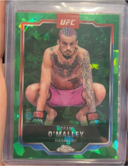2025 Topps Chrome UFC #1 Sean O'Malley — front
