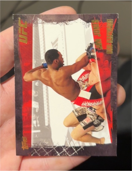 2010 Topps UFC Round 4 #49 Jon Jones — front