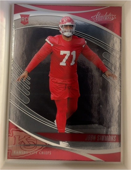 2025 Panini Absolute #146 Josh Simmons — front