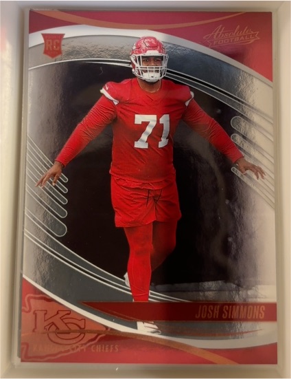 2025 Panini Absolute #146 Josh Simmons — front