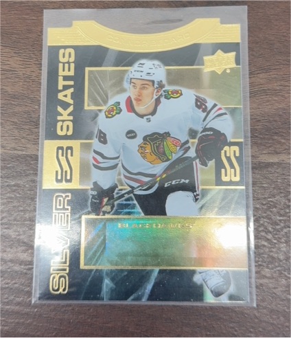 2023-24 Upper Deck Extended Series Silver Skates #SS-20 Connor Bedard — front