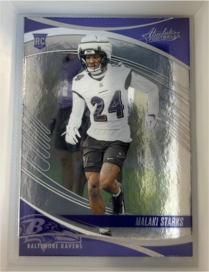 2025 Panini Absolute Football #155 Malaki Starks — front