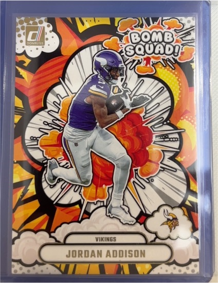 2024 Donruss Bomb Squad #BS-JAN Jordan Addison — front